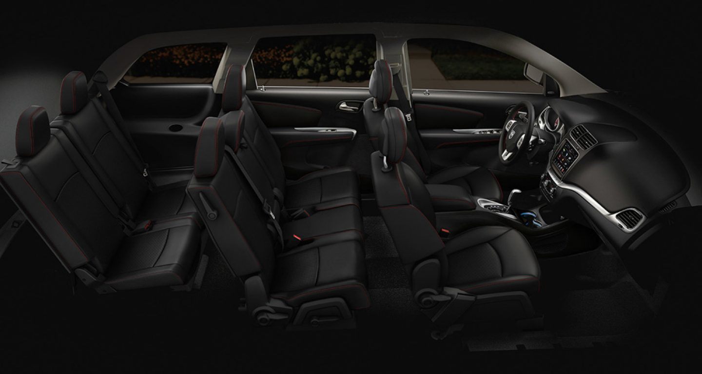 2018 Dodge Journey SXT Interior Cutaway